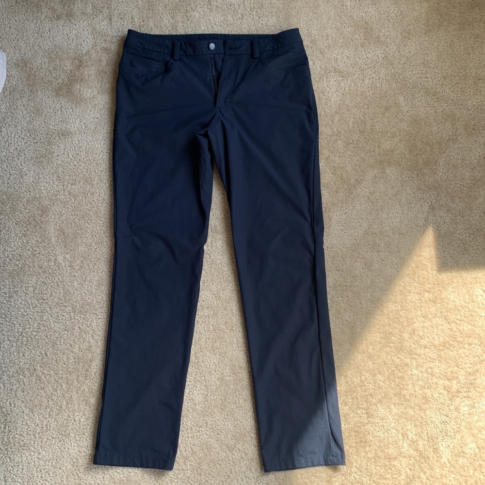 Lulu Lemon ABC Slim Fit Pants (Navy Blue)